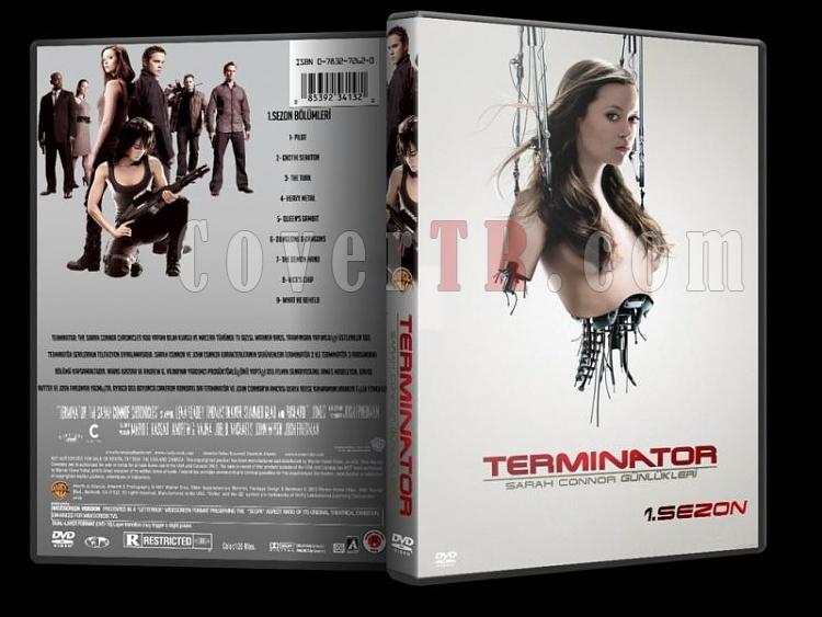 Terminator: The Sarah Connor Chronicles (Sarah Connor Gnlkleri) - Custom DVD Cover Set - Trke [2008-2009]-2jpg