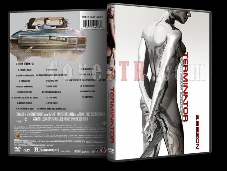 Terminator: The Sarah Connor Chronicles (Sarah Connor Gnlkleri) - Custom DVD Cover Set - Trke [2008-2009]-3jpg