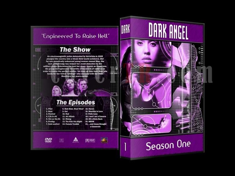 Dark Angel - Custom Dvd Cover Set - English [2000-2002]-dark-angel-season-1-dvd-cover-27mmjpg