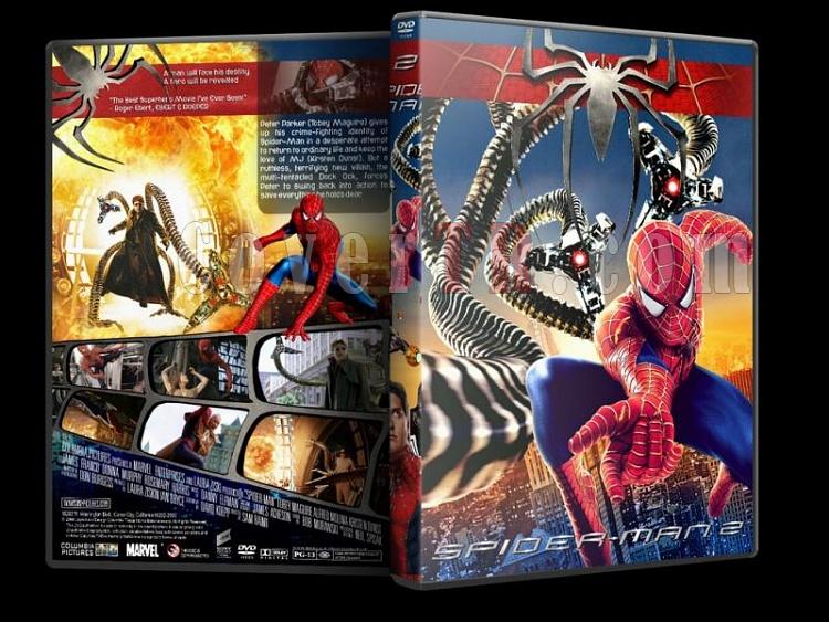 Spider-Man (rmcek Adam) Trilogy - Custom Dvd Cover Set - English-spider-man-2-dvd-coverjpg