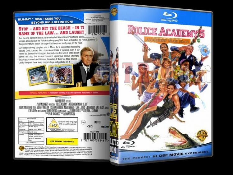 Police Academy (Polis Akademisi) - Custom Dvd Cover - English [1984-1994]-police-academy-bluray-disk-5jpg