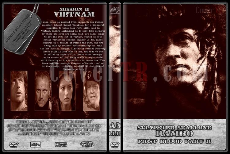 Rambo Collection - Custom Dvd Cover Set - English [1982-2008]-rambo-2-dvd-cover-wwwcovertrcomjpg