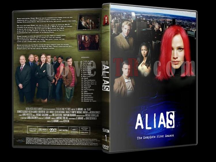 Alias (Seasons 1-5) - Custom Dvd Cover Set - English [2001-2006]-alias-season-1jpg