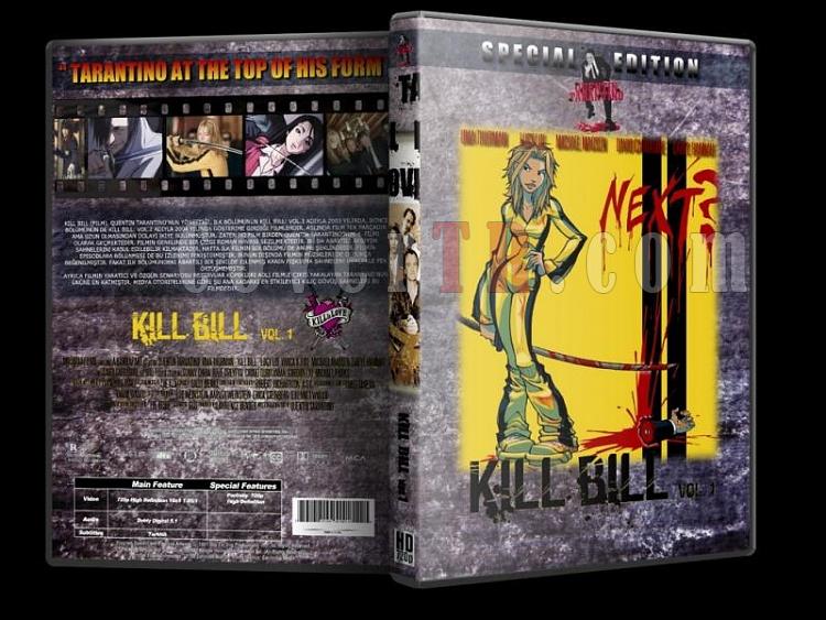 Quentin Tarantino Collection - Custom Dvd Cover Set - Trke [1994-2009]-5-kill-bill-vol1jpg