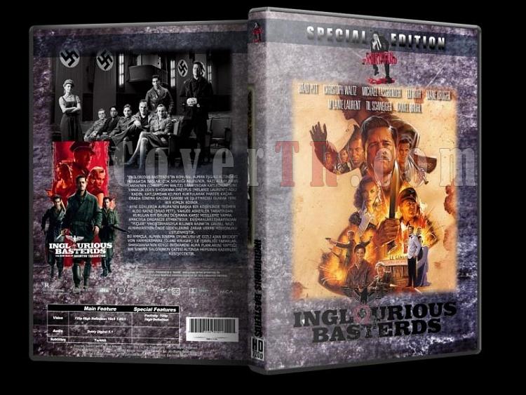 Quentin Tarantino Collection - Custom Dvd Cover Set - Trke [1994-2009]-10-ingburious-bastersjpg
