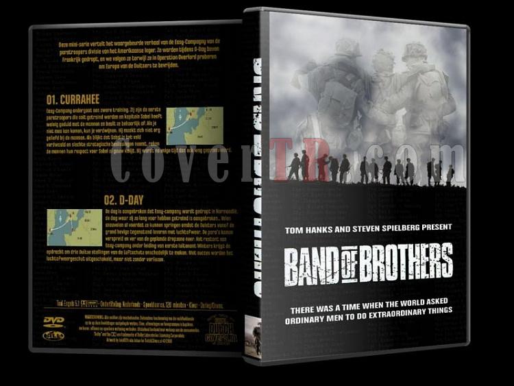 Band Of Brothers (Kardeler Takm) - Dvd Cover Set - English [2001]-b1jpg
