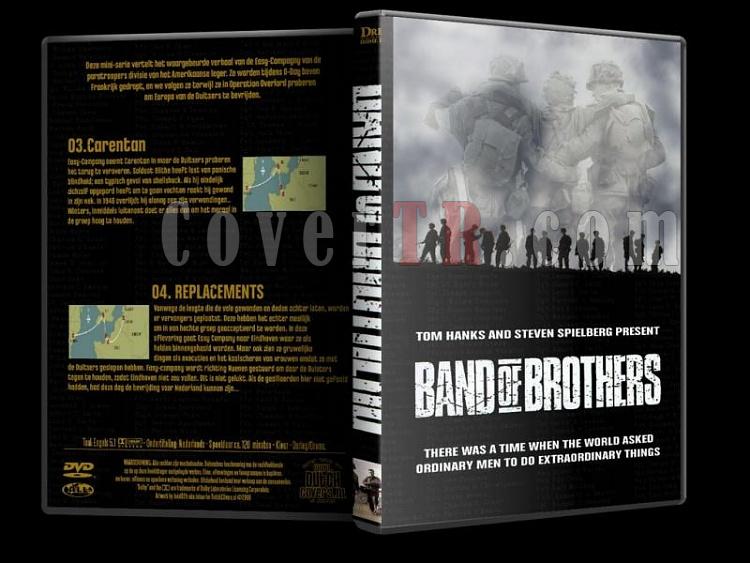 Band Of Brothers (Kardeler Takm) - Dvd Cover Set - English [2001]-b2jpg