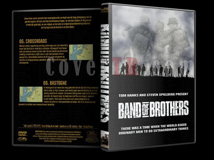 Band Of Brothers (Kardeler Takm) - Dvd Cover Set - English [2001]-b3jpg