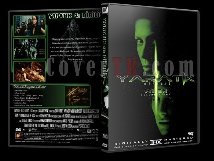 Alien (Yaratk) Collection - Custom Dvd Cover Set - Trke [1979-1997]-y4jpg