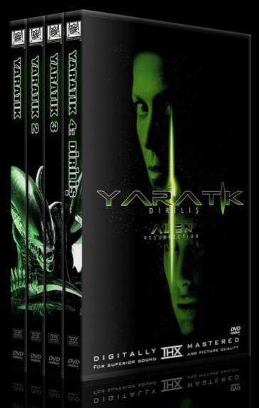 Alien (Yaratk) Collection - Custom Dvd Cover Set - Trke [1979-1997]-yjpg