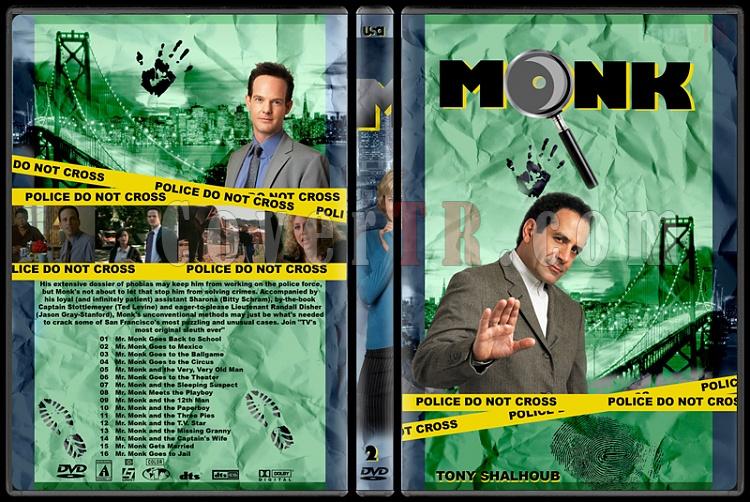 Monk (Seasons 1-8) - Custom Dvd Cover Set - English [2002-2009]-monk-season-2jpg