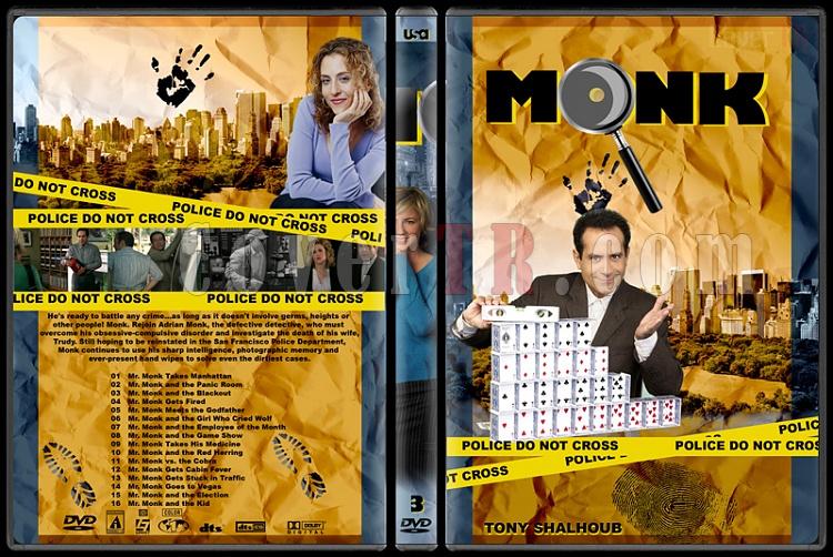 Monk (Seasons 1-8) - Custom Dvd Cover Set - English [2002-2009]-monk-season-3jpg