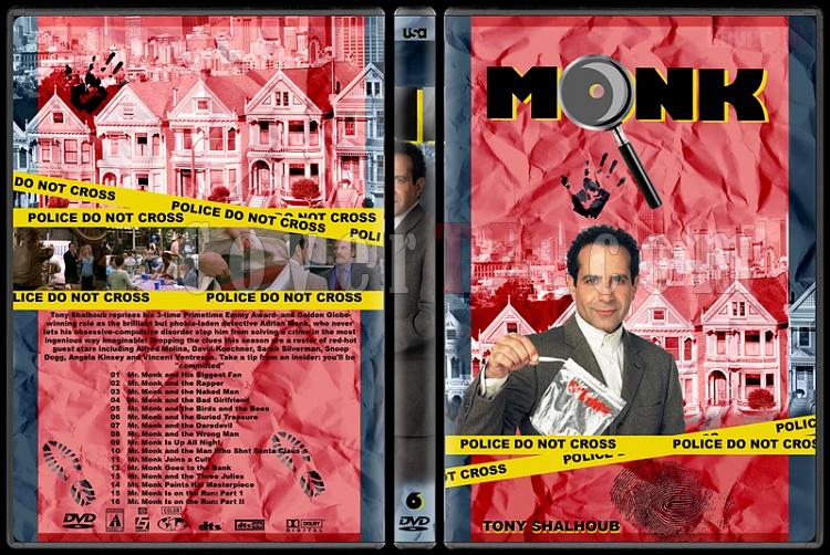 Monk (Seasons 1-8) - Custom Dvd Cover Set - English [2002-2009]-monk-season-6jpg