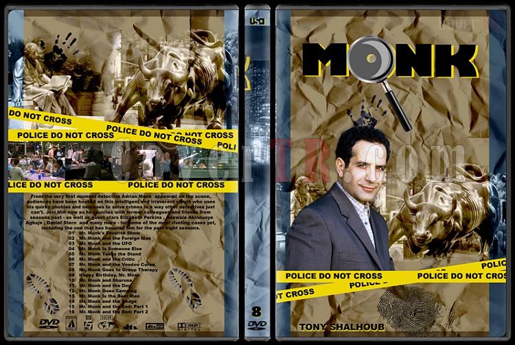 Monk (Seasons 1-8) - Custom Dvd Cover Set - English [2002-2009]-monk-season-8jpg