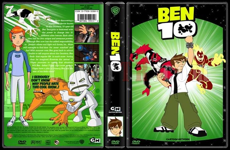 TV Cartoon Collection - Custom Dvd Cover Set - English-ben-10-dvd-coverjpg