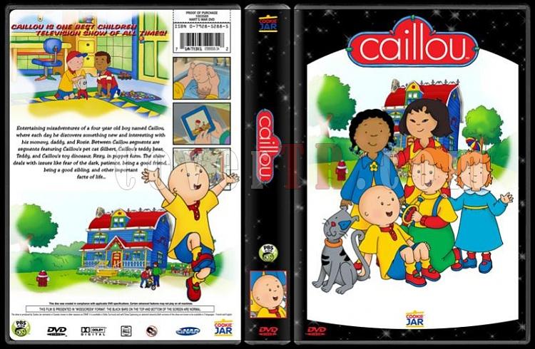 TV Cartoon Collection - Custom Dvd Cover Set - English-caillou-dvd-coverjpg