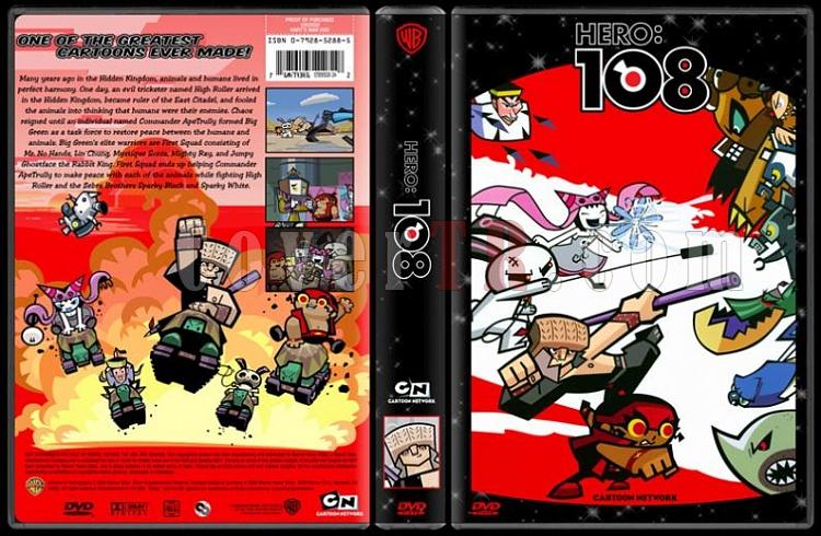 TV Cartoon Collection - Custom Dvd Cover Set - English-hero-108-dvd-coverjpg