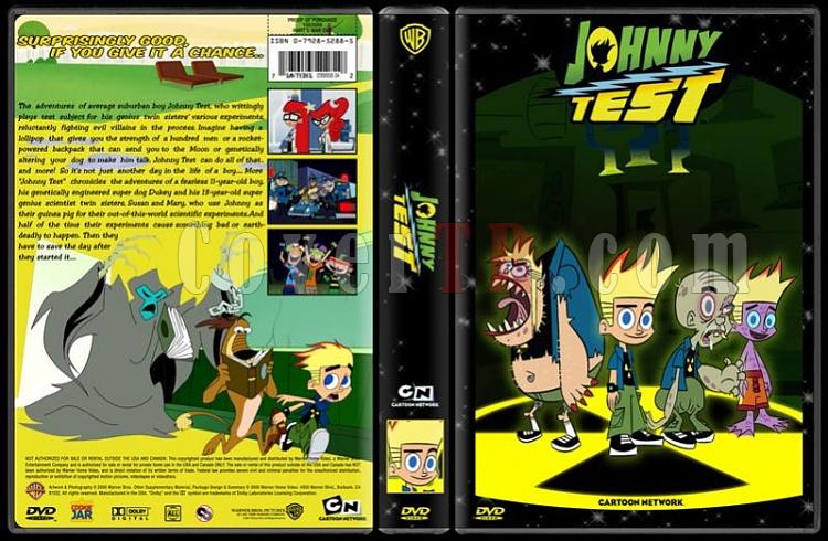 TV Cartoon Collection - Custom Dvd Cover Set - English-johnny-test-dvd-coverjpg