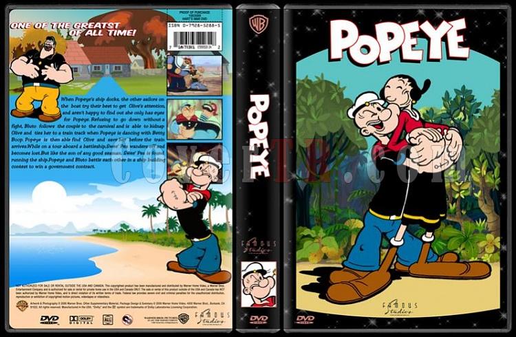 TV Cartoon Collection - Custom Dvd Cover Set - English-popeye-dvd-coverjpg