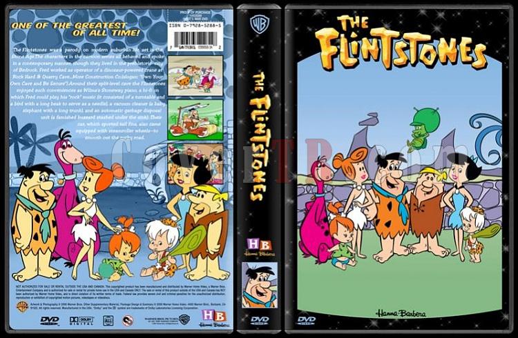 TV Cartoon Collection - Custom Dvd Cover Set - English-flintstones-dvd-coverjpg