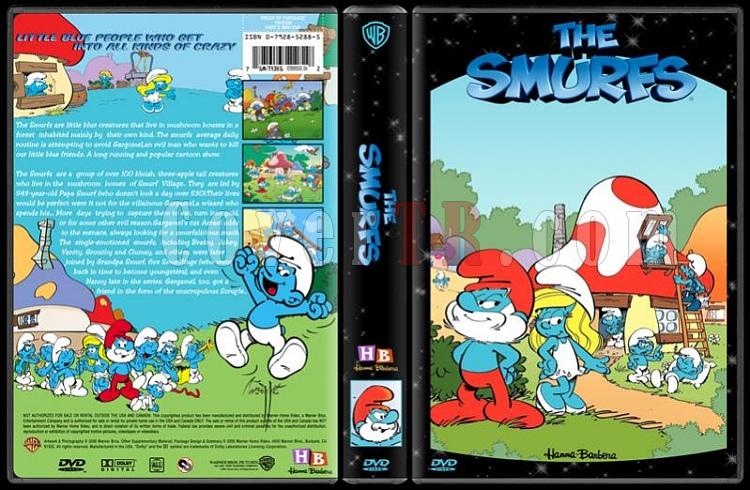 TV Cartoon Collection - Custom Dvd Cover Set - English-smurfs-dvd-coverjpg