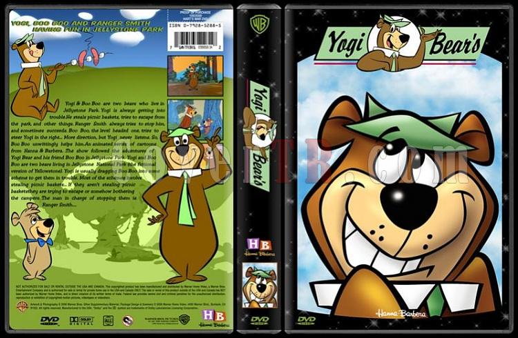 TV Cartoon Collection - Custom Dvd Cover Set - English-yogi-bear-dvd-coverjpg