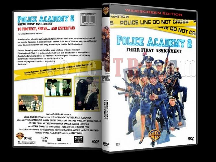 Police Academy  (Polis Akademisi) - Custom Dvd Cover Set - English [1984-1994]-polis-akademisi-2-dvd-coverjpg