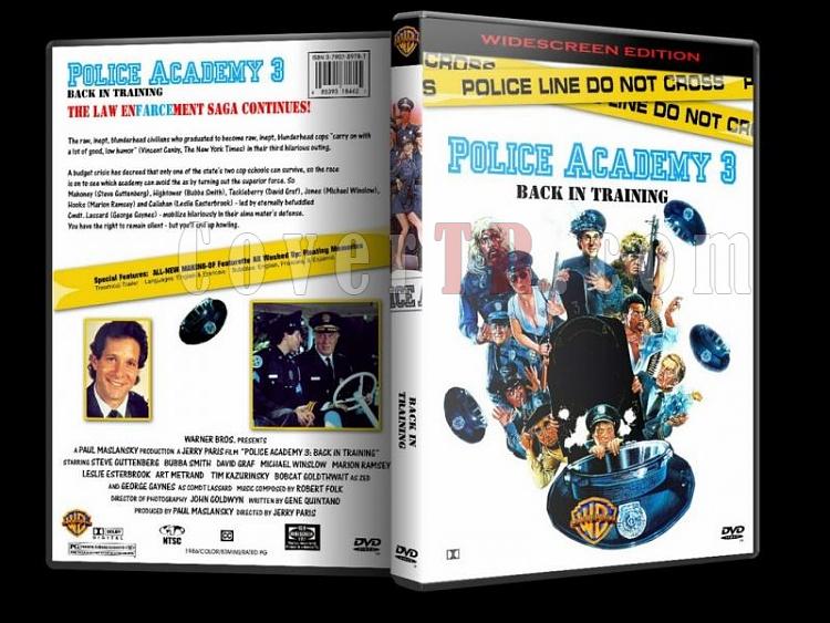Police Academy  (Polis Akademisi) - Custom Dvd Cover Set - English [1984-1994]-polis-akademisi-3-dvd-coverjpg