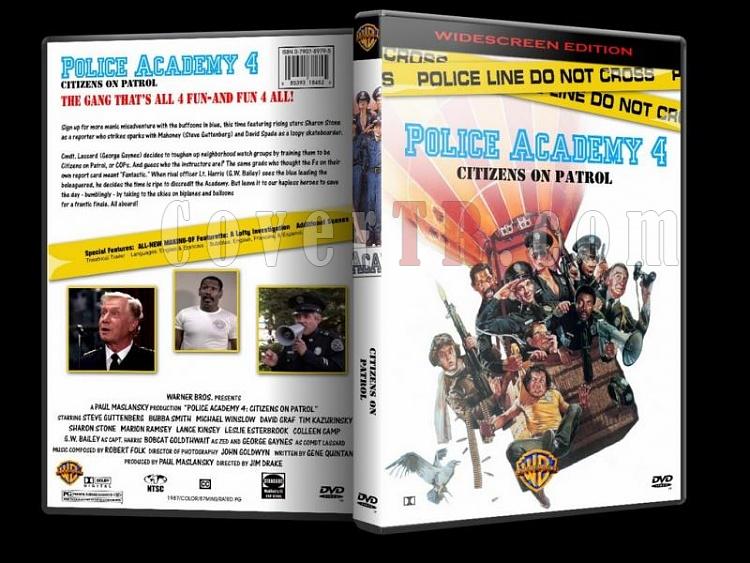 Police Academy  (Polis Akademisi) - Custom Dvd Cover Set - English [1984-1994]-polis-akademisi-4-dvd-coverjpg