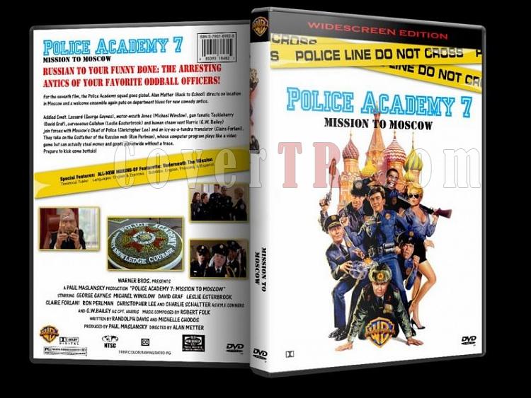 Police Academy  (Polis Akademisi) - Custom Dvd Cover Set - English [1984-1994]-polis-akademisi-7-dvd-coverjpg