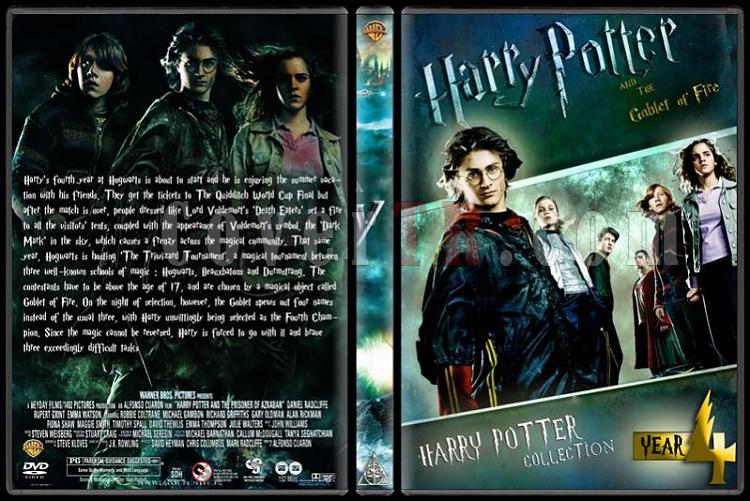 Harry Potter Collection - Custom Dvd Cover Set - English-hp4jpg