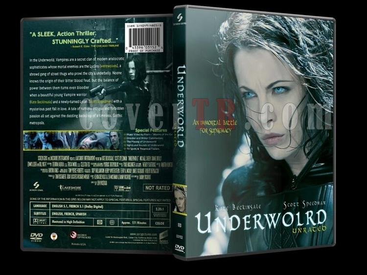 Underworld (Karanlklar lkesi) - Custom Dvd Cover Set - English [2003-2009]-underworld-dvd-coverjpg