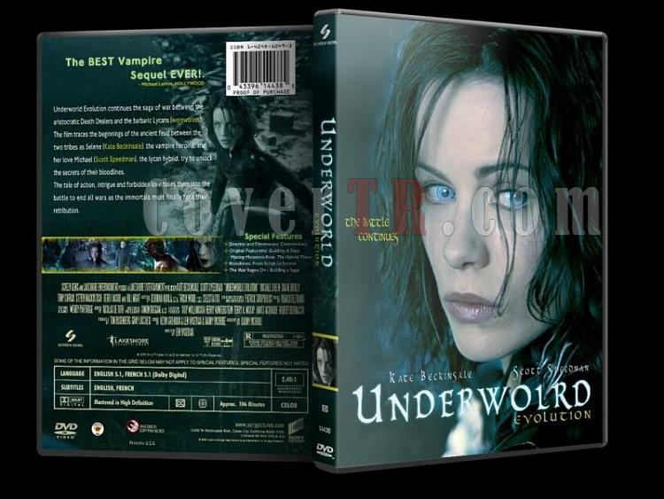 Underworld (Karanlklar lkesi) - Custom Dvd Cover Set - English [2003-2009]-underworld-evolution-dvd-coverjpg