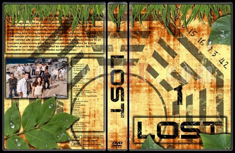 Lost (Seasons 1-6) - Custom Dvd Cover Set - Trke [2004-2010]-lost-1jpg