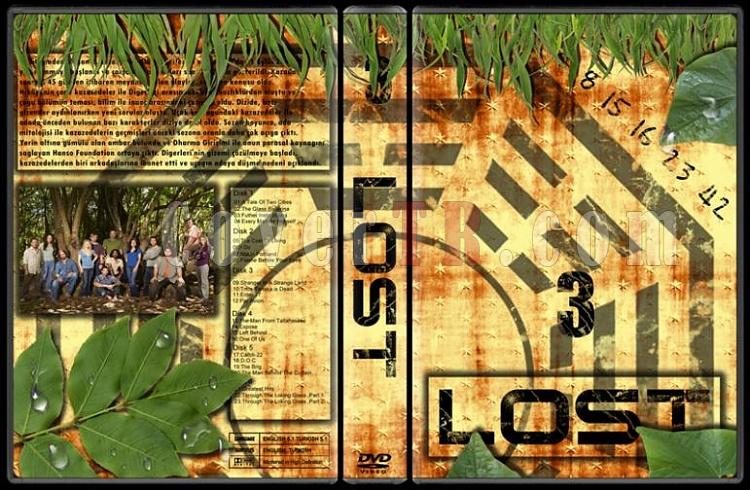 Lost (Seasons 1-6) - Custom Dvd Cover Set - Trke [2004-2010]-lost-3jpg