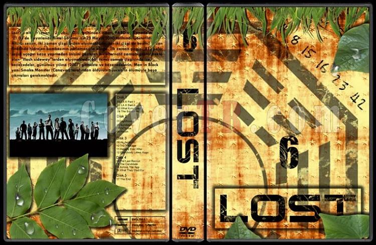 Lost (Seasons 1-6) - Custom Dvd Cover Set - Trke [2004-2010]-lost-6jpg