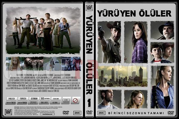 The Walking Dead (Yryen ller) - Custom Dvd Cover Set - Trke-yuruyen-oluler-sezon-1jpg