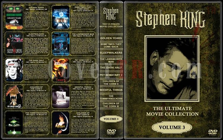 Stephen King (Ultimate Movie Collection) - Custom Dvd Cover Set - English [1976-2011]-stephen-king-ultimate-movie-collection-3jpg