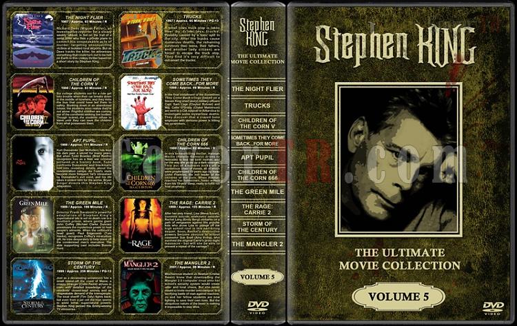 Stephen King (Ultimate Movie Collection) - Custom Dvd Cover Set - English [1976-2011]-stephen-king-ultimate-movie-collection-5jpg