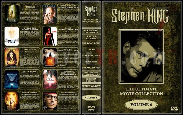 Stephen King (Ultimate Movie Collection) - Custom Dvd Cover Set - English [1976-2011]-stephen-king-ultimate-movie-collection-6jpg