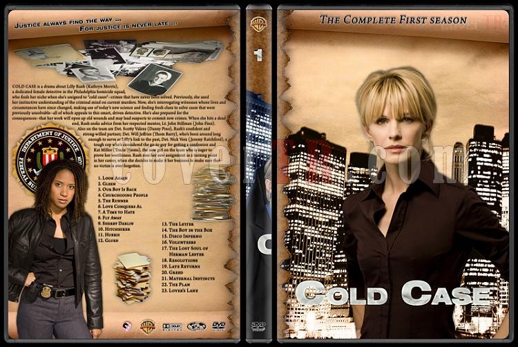 Cold Case (Season 1-7) - Custom Dvd Cover Set - English [2003-2010]-cold-case-season-1jpg