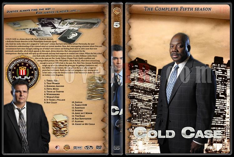 Cold Case (Season 1-7) - Custom Dvd Cover Set - English [2003-2010]-cold-case-season-5jpg