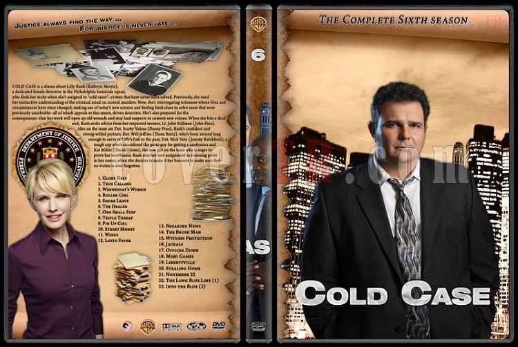 Cold Case (Season 1-7) - Custom Dvd Cover Set - English [2003-2010]-cold-case-season-6jpg