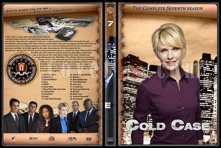 Cold Case (Season 1-7) - Custom Dvd Cover Set - English [2003-2010]-cold-case-season-7jpg