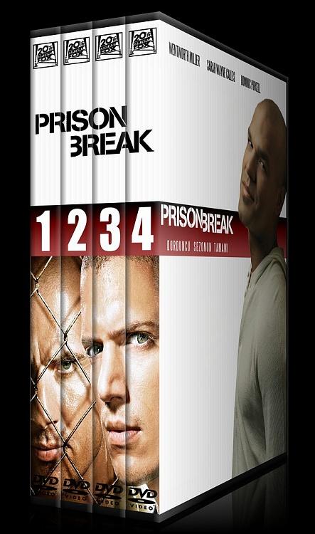 Prison Break (Seasons 1-4) - Custom Dvd Cover Set - Trke [2005-2009]-1alljpg