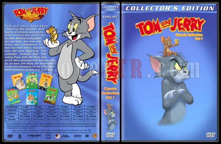 Tom And Jerry Classic Collection - Custom Dvd Cover Set - English-01jpg