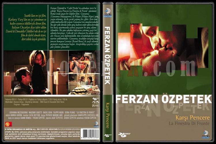 Ferzan zpetek Koleksiyonu - Scan Dvd Cover Set - Trke-karsi-pencerepjpg