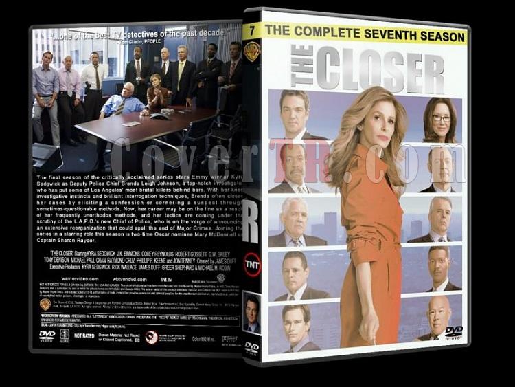 The Closer (Season 1-7) - Custom Dvd Cover Set - English [2005-2012]-closer-season-7-dvd-coverjpg