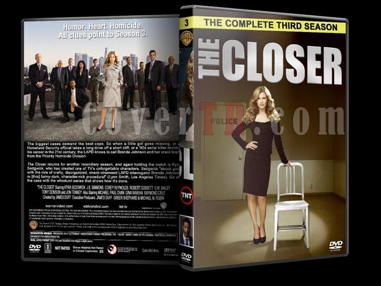 The Closer (Season 1-7) - Custom Dvd Cover Set - English [2005-2012]-closer-season-3-dvd-coverjpg