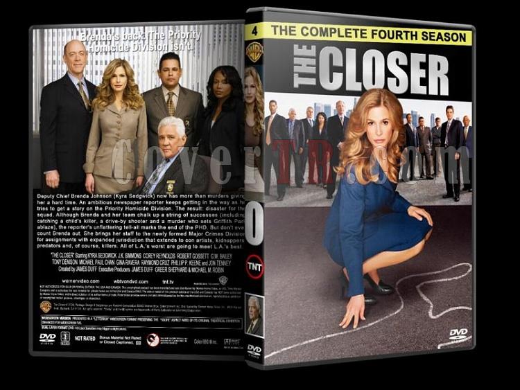 The Closer (Season 1-7) - Custom Dvd Cover Set - English [2005-2012]-closer-season-4-dvd-coverjpg